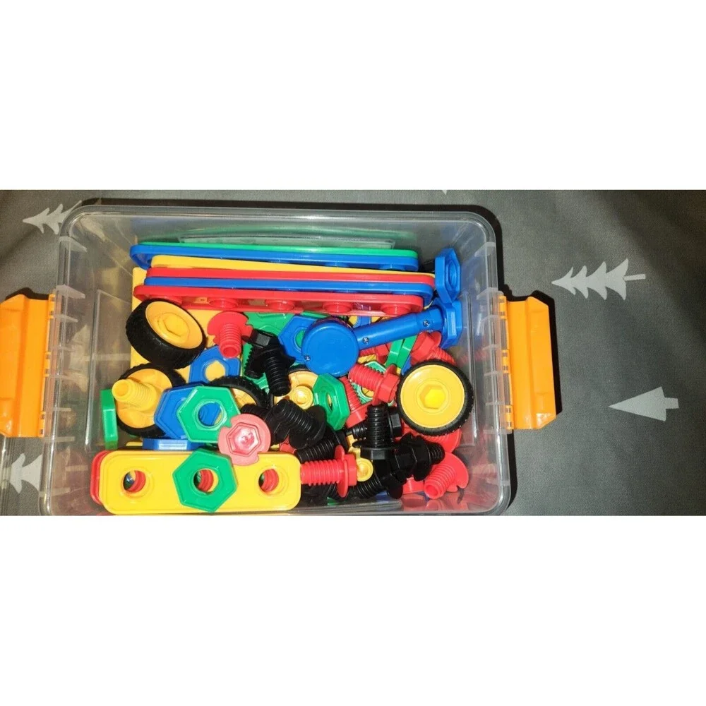 USA Toys STEM Classic Building Set, 101 pieces creative developmental 3+
